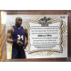 Karta z autografem Shaquille O'Neal 2021 Leaf Trinity Basketball Jumbo Jersey 25/25