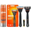 MASZYNKA DO GOLENIA GILLETTE FUSION 5 POWER + PIANKA DO GOLENIA ICY 250ml