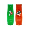 SYROP KONCENTRAT 7UP + MIRINDA DO SATURATORA SODASTREAM 9L NAPOJU z 440ml