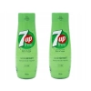 2x SYROP KONCENTRAT 7up FREE DO SATURATORA SODASTREAM 9L NAPOJU z 440ml