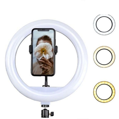 Lampa LED pierścieniowa ring 70W + statyw 220cm + zasilacz + pilot po zwrocie