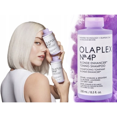 SZAMPON DO WŁOSÓW BLONDU FIOLETOWY TONOWANIE OLAPLEX HAIR CARE NO.4P 250ml