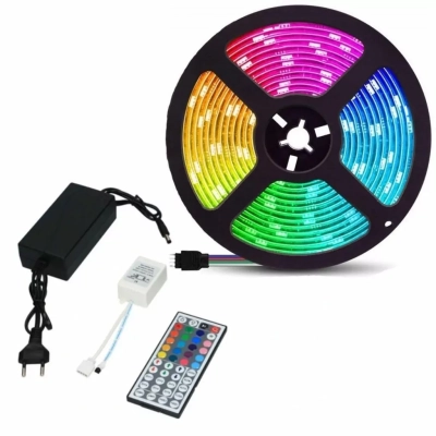 TASMA LED 4,5M RGB SMD 5050 + PILOT