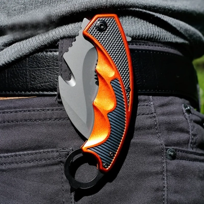 FOXTER® Nóż karambit składany carambit cs go pazur 20cm