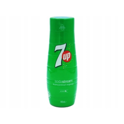 SYROP KONCENTRAT 7UP + MIRINDA DO SATURATORA SODASTREAM 9L NAPOJU z 440ml