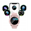 SMARTWATCH INTELIGENTNY ZEGAREK SPORTOWY WODOODPORNY CZARNY